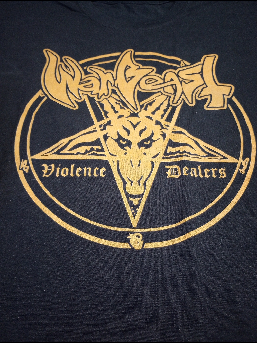 War Beast 'Violence Dealers' Black Graphic Tee Size 2XL - Picture 2 of 3